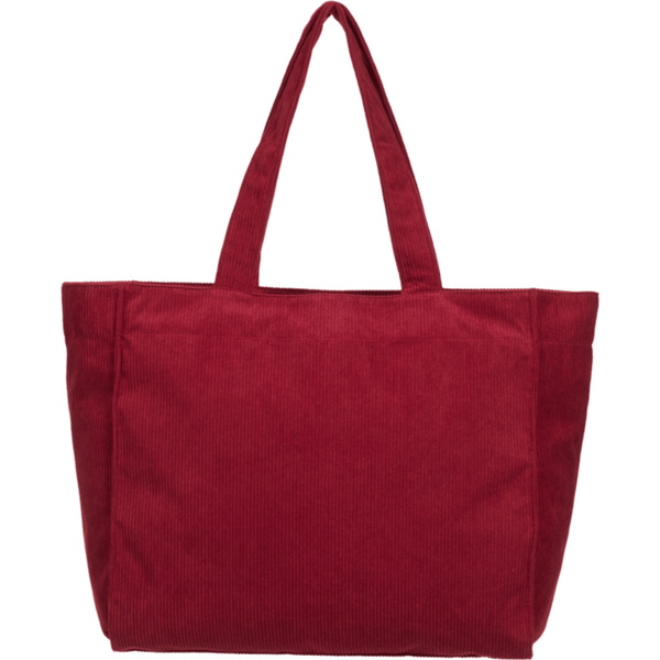 2026 Roxy Womens Feeling Vibes Cord Tote Bag ERJBP05025 - Beet Red